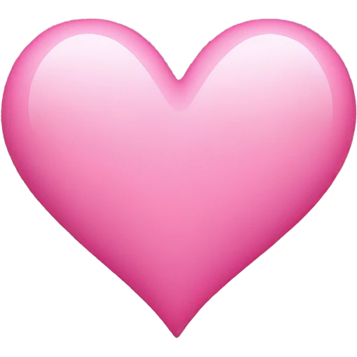 pink heart emoji