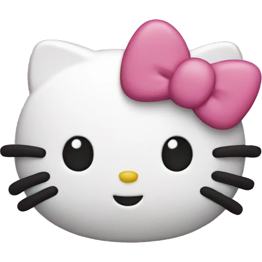 Hello kitty emoji
