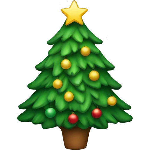 Christmas tree emoji