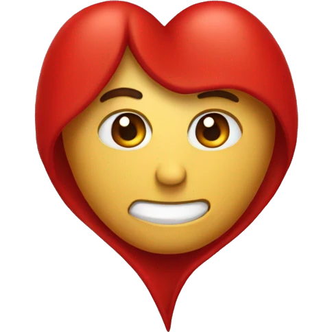 red heart emoji