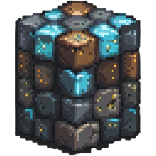 minecraft stone block emoji