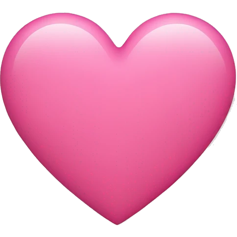 pink heart emoji