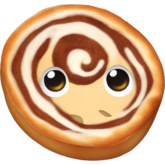 Cinnamon roll emoji