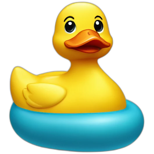 Rubber duck coding emoji