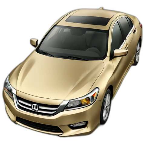 Golden honda accord 2013 emoji