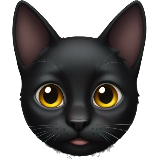 Black cat emoji