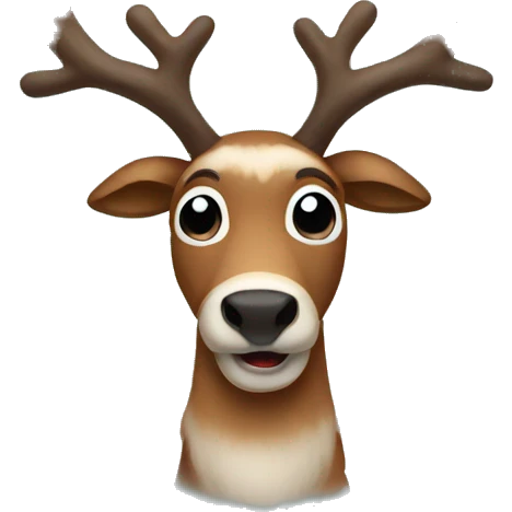 Reindeer emoji