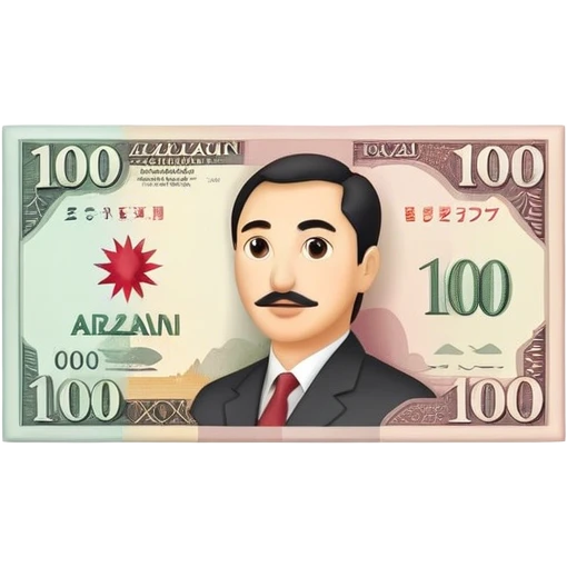 100 AZN emoji