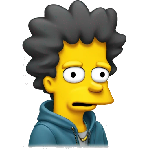 Bart simpson emoji