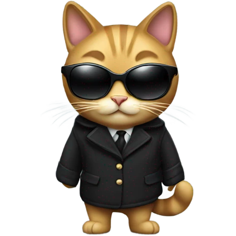 Cat spy emoji