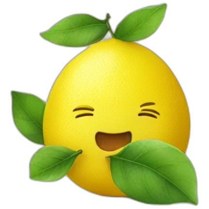 lemon friend emoji
