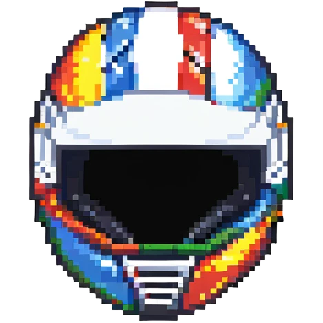 racing driver helmet emoji