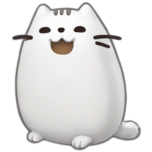 ghost pusheen button emoji