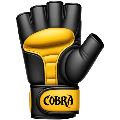 Cobra Kai fist with the name Luke  emoji
