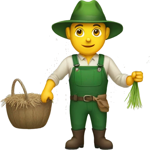 Irish farmer emoji