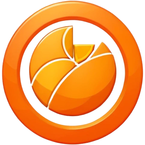 Design a logo for Orange Cash emoji