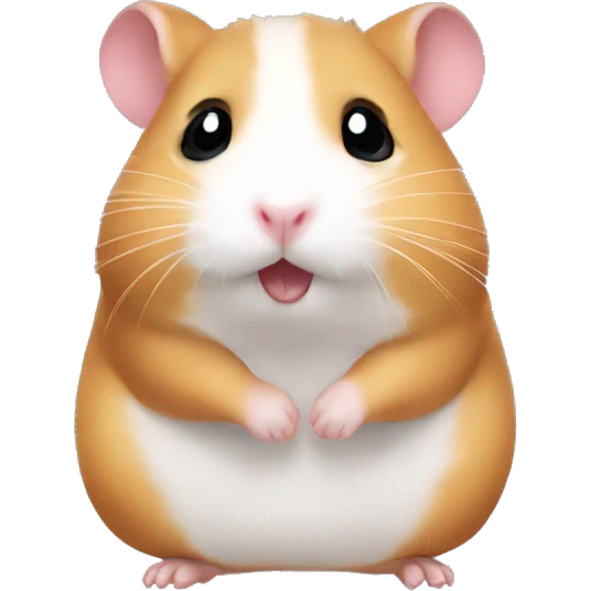 Im just a girl hamster emoji