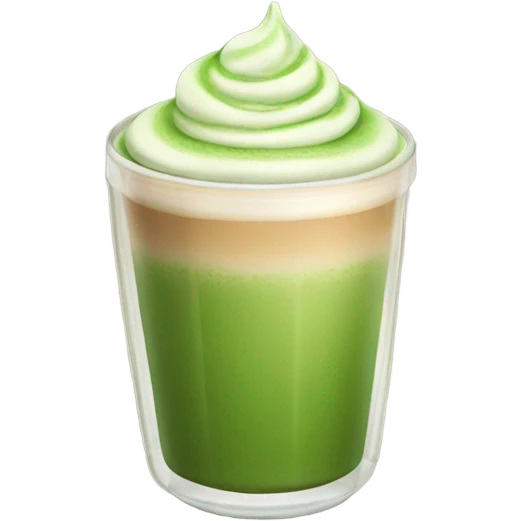 Matcha latte  emoji