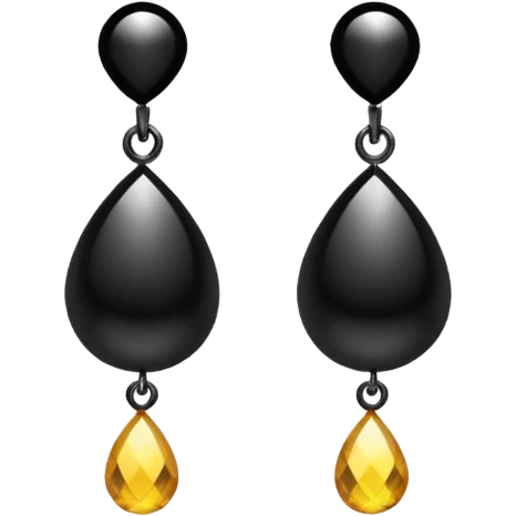 black earring emoji