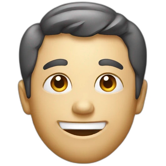 smiling thinking head emoji