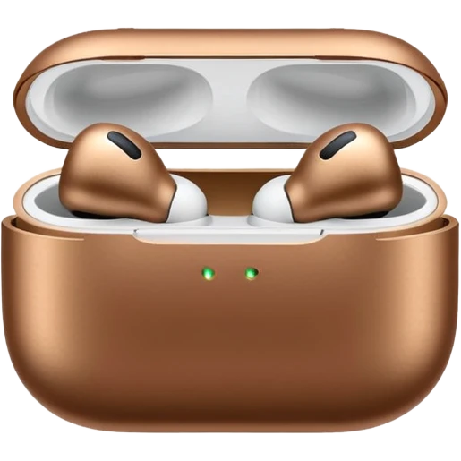 Airpods max brown color emoji