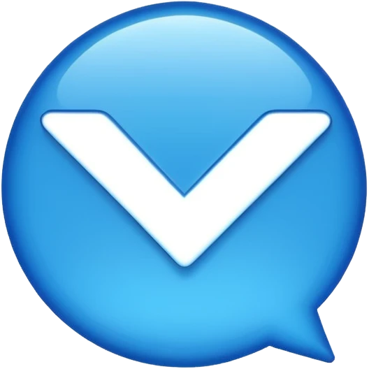 Tiktok Blue tick emoji