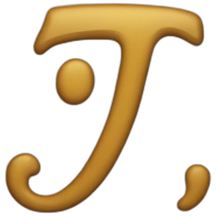 The number 10 written in text emoji