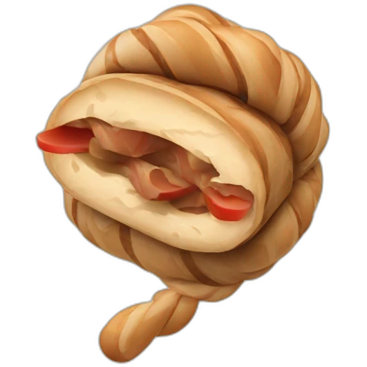 spinning andouillette emoji