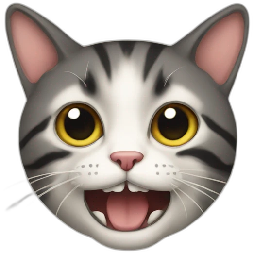 Mewing emoji