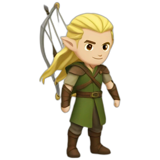 Legolas and Gimly emoji