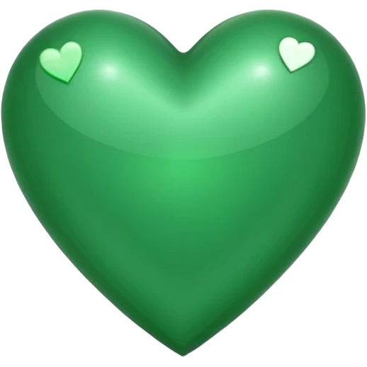 Green heart emoji