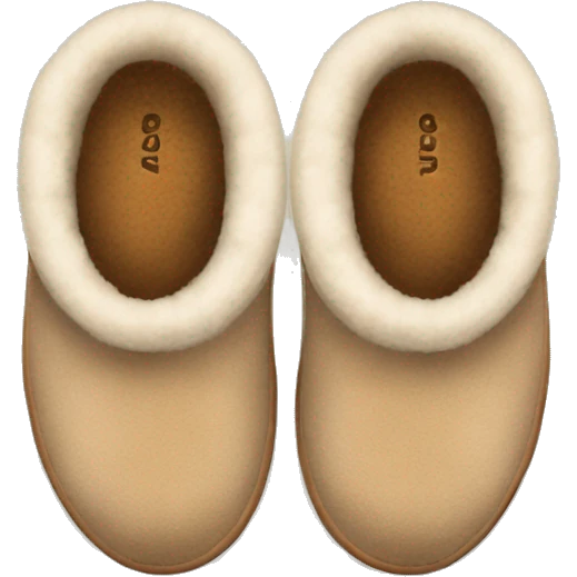 UGG slippers  emoji