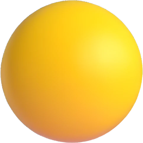 yellow round object emoji