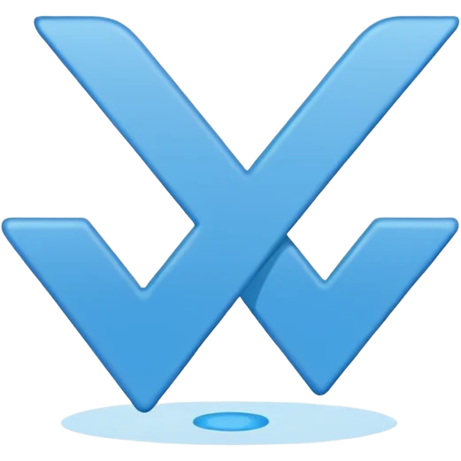 make a blue tick emoji emoji