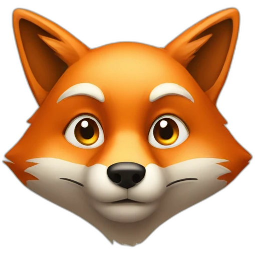 fox suspicious emoji