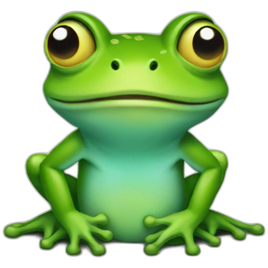 trans frog emoji