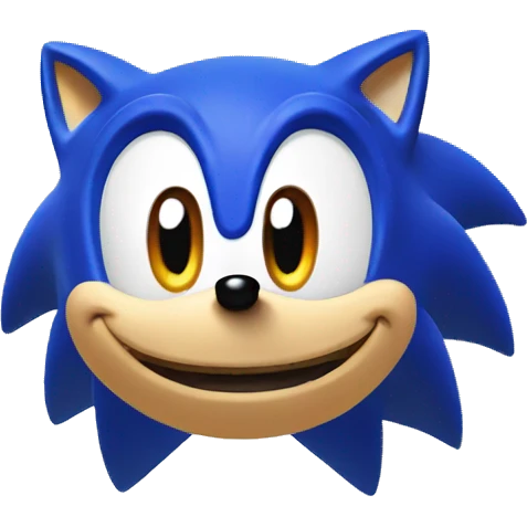 sonic the hedgehog emoji