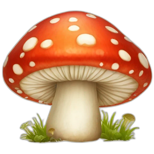 Amanita muscaria emoji