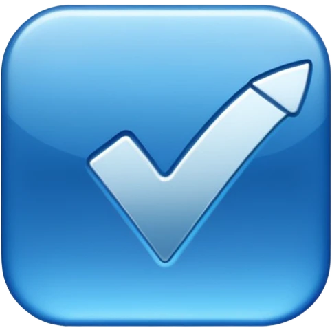 Instagram blue verified tick emoji