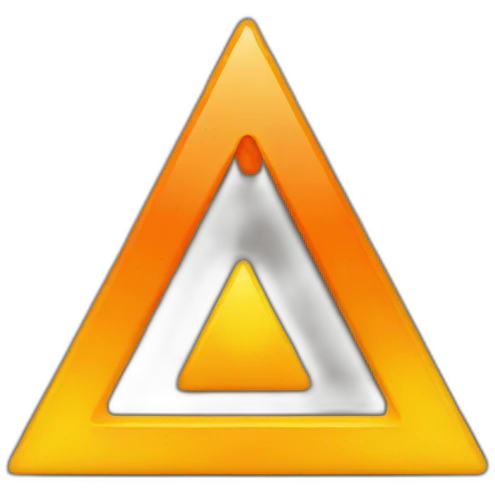 Combined-yellow-with-orange-colors-triangle-square-and-circle emoji