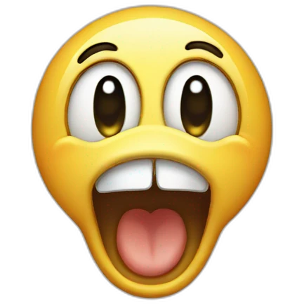 loudly crying mickey face emoji