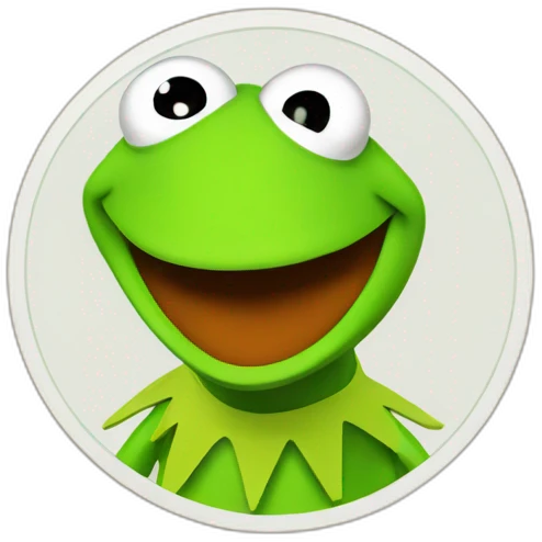 Kermit the frog emoji