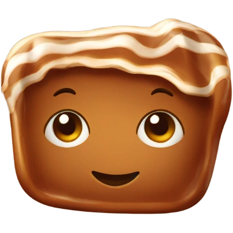 Toffee candy emoji