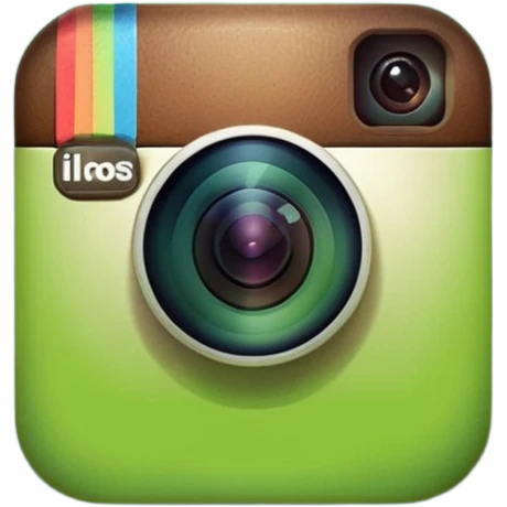 Instagram green verified logo emoji