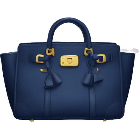 Navy birkin emoji