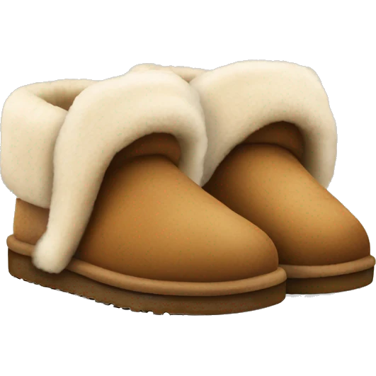 UGG slippers  emoji