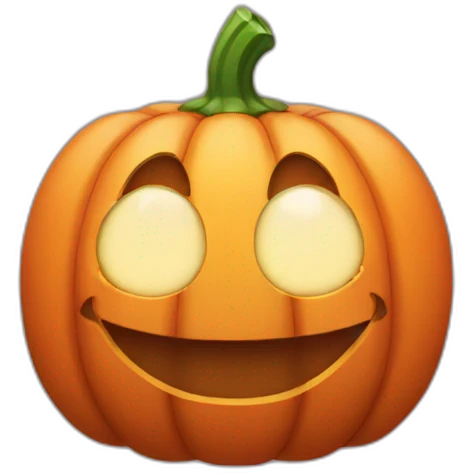 laughing pumpkin emoji