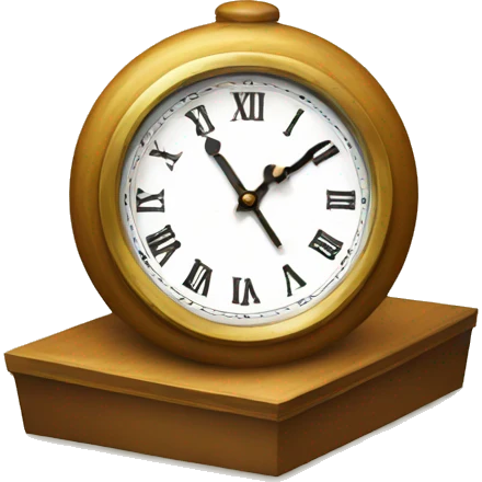 clock play card emoji