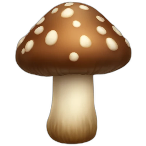 mushroom truffle emoji