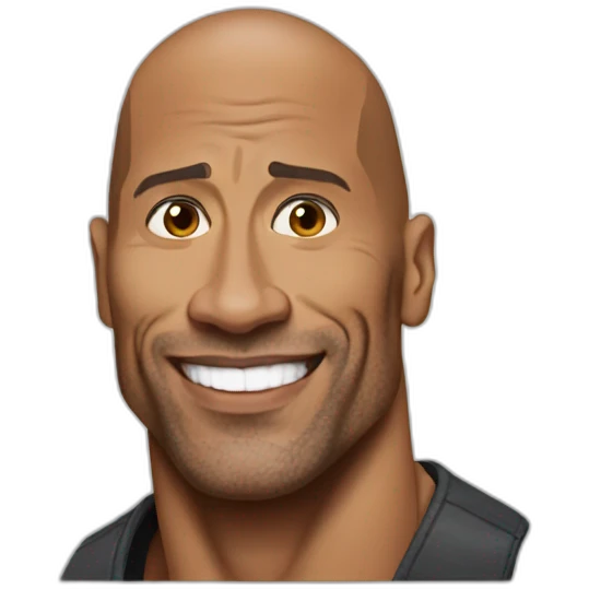 dwayne johnson emoji